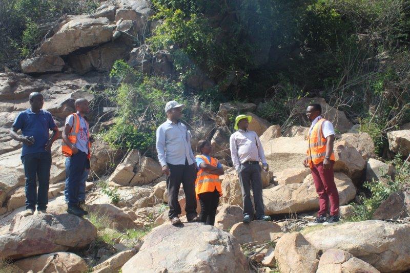 Site reconnaissence survey at Mpatamanga